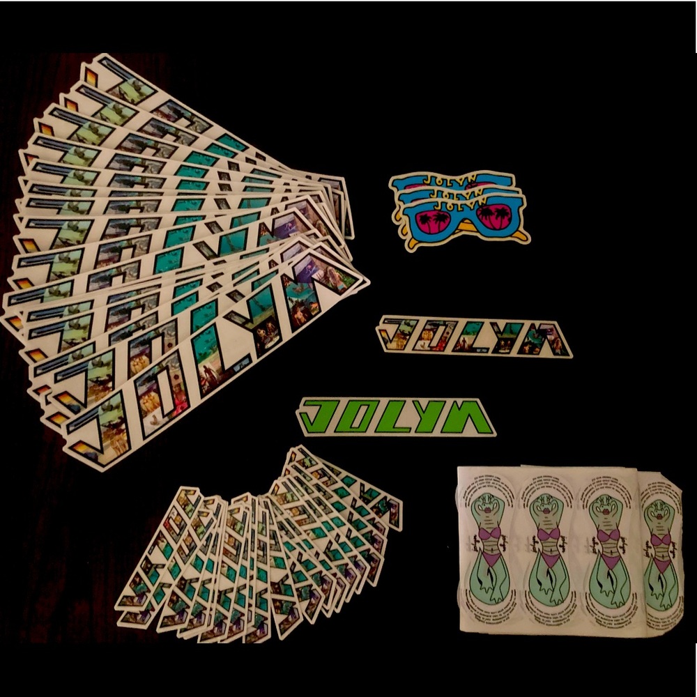 Jolyn Collector/Reseller Sticker Package